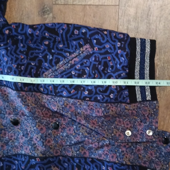 Coach X New York reversible satin varsity jacket. NWT❤️❤️❤️❤️keith Haring - Picture 10 of 11